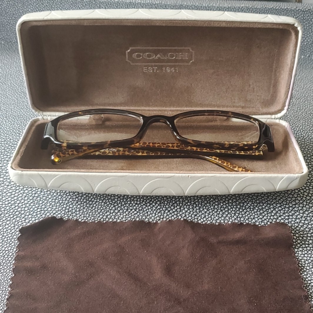 EUC Coach Rectangular Avery Glasses